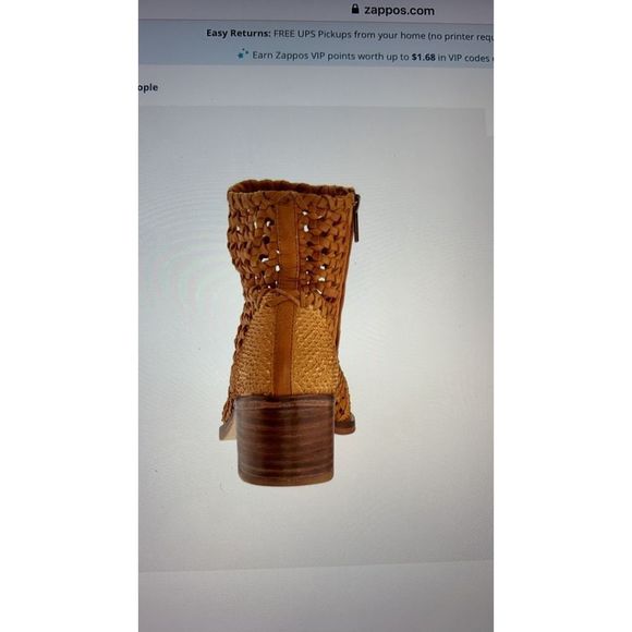 BRAND new in box, Free People In The Loop Woven Boot, in Tan, size 39.5 - Picture 9 of 11